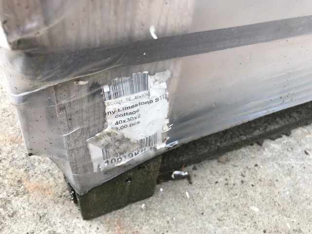 Natuursteen tegels 15,5m2 - afbeelding 5 van  6