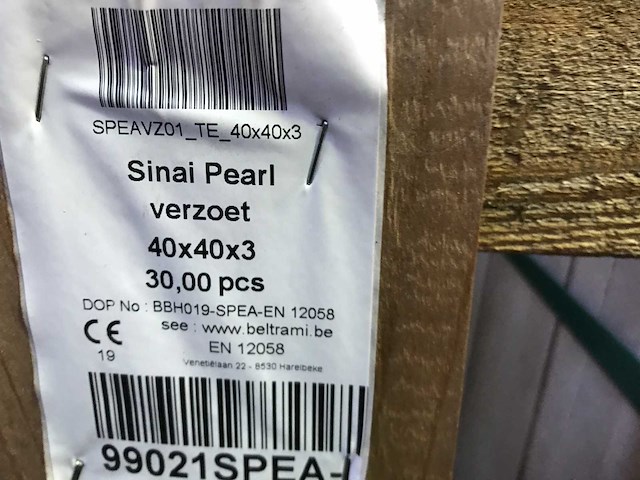 Natuursteen tegels ca. 4,8m2 - afbeelding 3 van  4