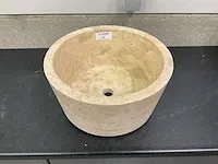 Natuursteen waskom - afbeelding 2 van  4