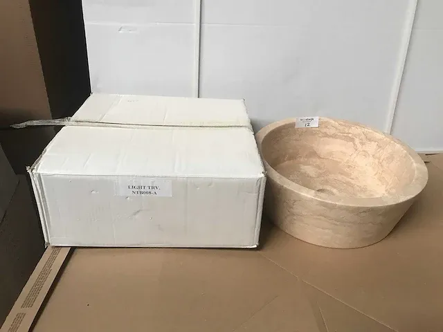 Natuursteen waskom - afbeelding 3 van  3