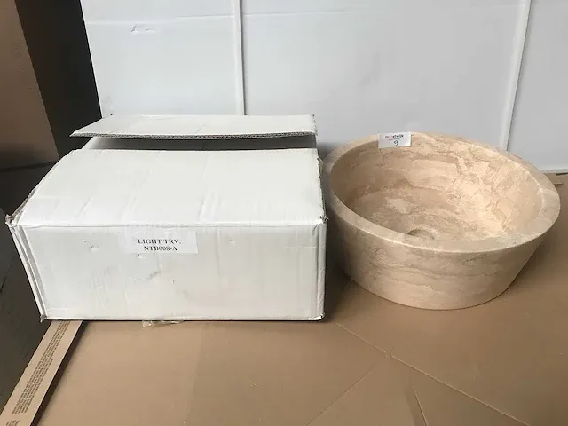 Natuursteen waskom - afbeelding 3 van  3
