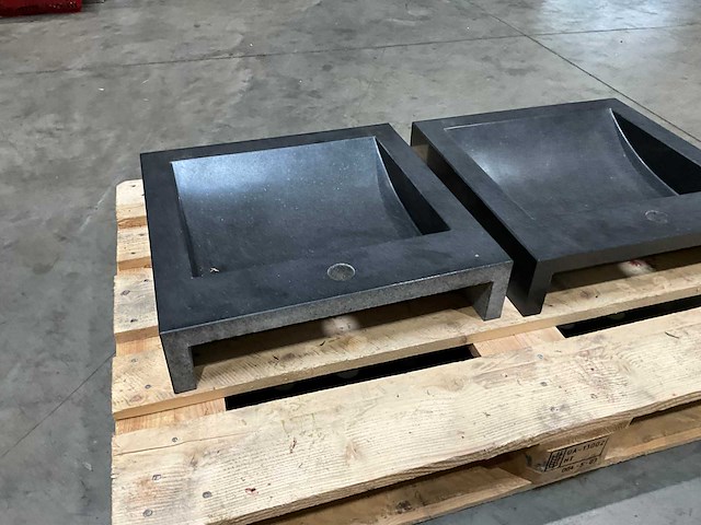 Natuursteen wastafel (2x) - afbeelding 5 van  6