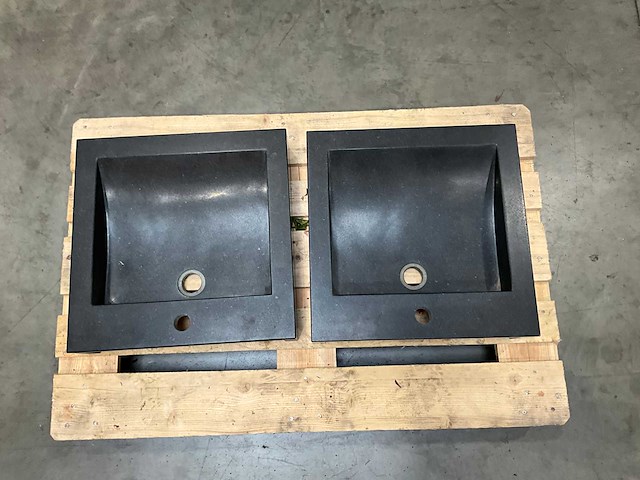 Natuursteen wastafel (2x) - afbeelding 6 van  6