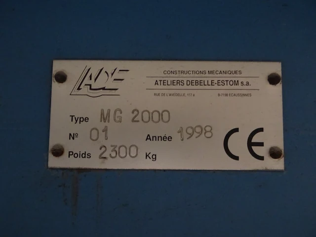 Natuursteenzaagmachine ade - afbeelding 3 van  12