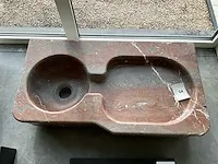 Natuurstenen waskom - afbeelding 2 van  3