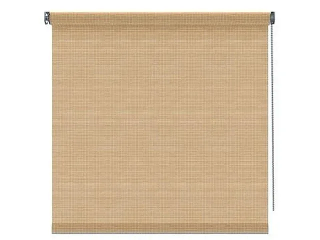 Natuurvezel rolgordijn lichtdoorlatend naturel (kleurnr. 3662) 60x190 cm (bxh) - afbeelding 1 van  2