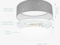 Navaris led plafondlamp - afbeelding 3 van  4