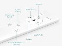 Navaris led plafondlamp - afbeelding 2 van  4