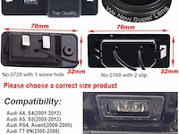 Navinio super pro hd auto nachtzicht achteruitrijcamera - afbeelding 3 van  4