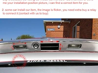 Navinio super pro hd auto nachtzicht achteruitrijcamera - afbeelding 4 van  4