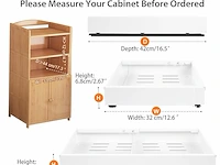 Nayahose 2-pack uitschuifbare kastorganizer - afbeelding 4 van  5