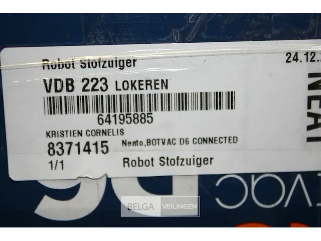 Neato botvac d6 connected robot stofzuiger - afbeelding 5 van  5