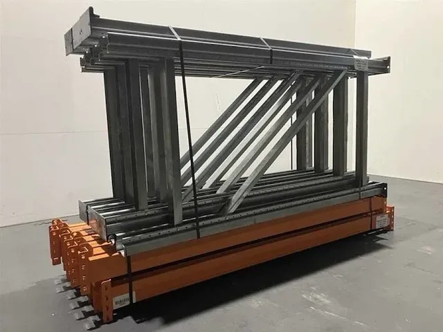 Nedcon np palletstelling lengte 14622mm hoogte 2050 mm diepte 1000 mm 2 niveaus occasie - afbeelding 1 van  4