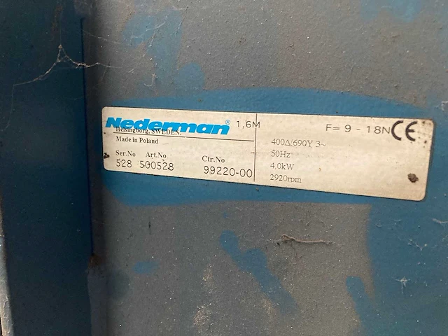 Nederman - overige garage gereedschap - afbeelding 6 van  6