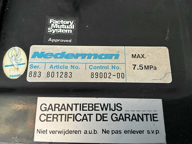 Nederman 801283 slanghaspel (3x) - afbeelding 6 van  6
