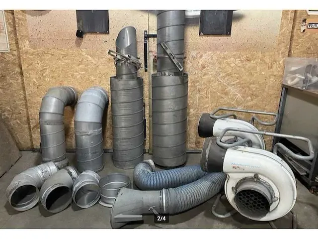 Nederman lasdampafzuiginstallatie (2x) - afbeelding 3 van  4