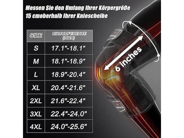 Neenca kniebrace (medium) - afbeelding 3 van  4