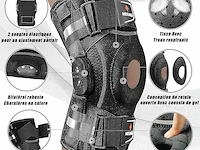 Neenca orthopedische kniebrace (3xl) - afbeelding 4 van  5