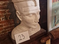 Nefertiti in gips - afbeelding 3 van  3