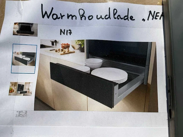 Neff hzwe140 warmhoudlade - afbeelding 1 van  3