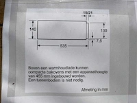 Neff hzwe140 warmhoudlade - afbeelding 3 van  3