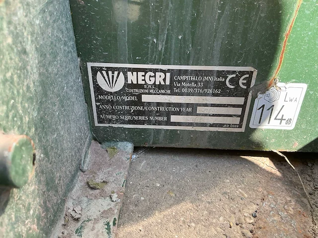 Negro r90/3 tuinhakselaar - afbeelding 13 van  14
