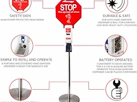 Neilsen vrijstaande dispenser voor handreiniger - afbeelding 3 van  3