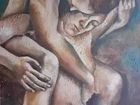 Nelly keshavarz - de omhelzing - afbeelding 1 van  3