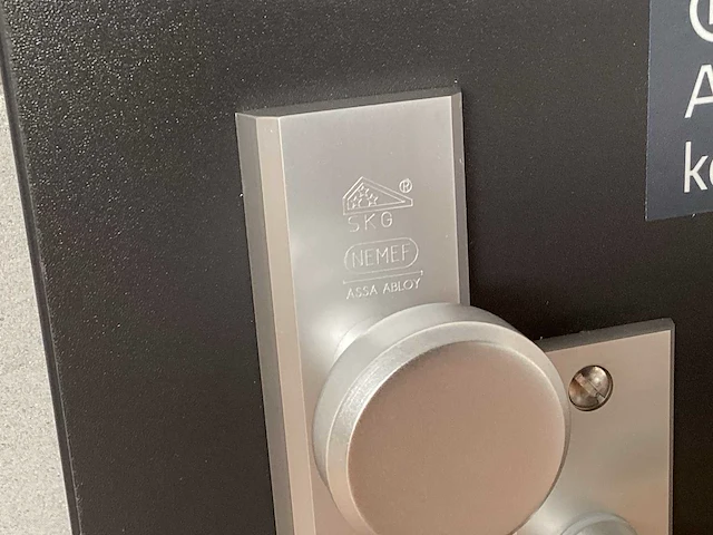 Nemef deurbeslag kortschild pc 72 (5x) - afbeelding 3 van  5