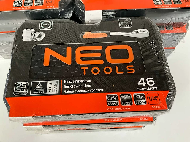 Neo tools doppenset 46 delig (9x) - afbeelding 2 van  4