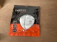 Neo tools stofmasker ffp1, blister 5 stuks (576x) - afbeelding 1 van  7