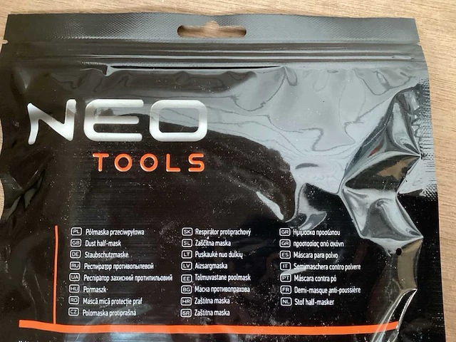 Neo tools stofmasker ffp2, blister 5 stuks (576x) - afbeelding 3 van  6