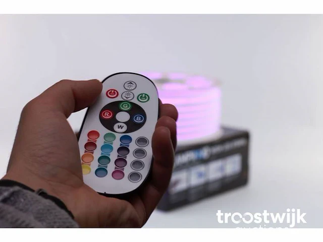 Neon led strip rgb controller met bluetooth en afstandsbediening - afbeelding 2 van  3