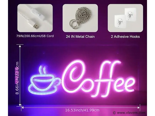 Neon led - afbeelding 2 van  2