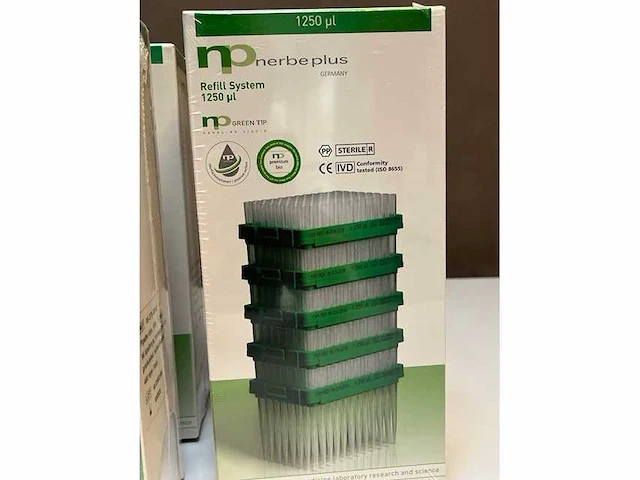 Nerbe plus - 1250μl navulpipettips - verbruiksartikel - afbeelding 2 van  3
