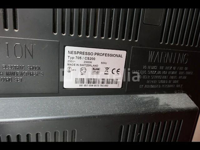 Nespresso 705/cs200 koffiezetapparaat - afbeelding 2 van  5
