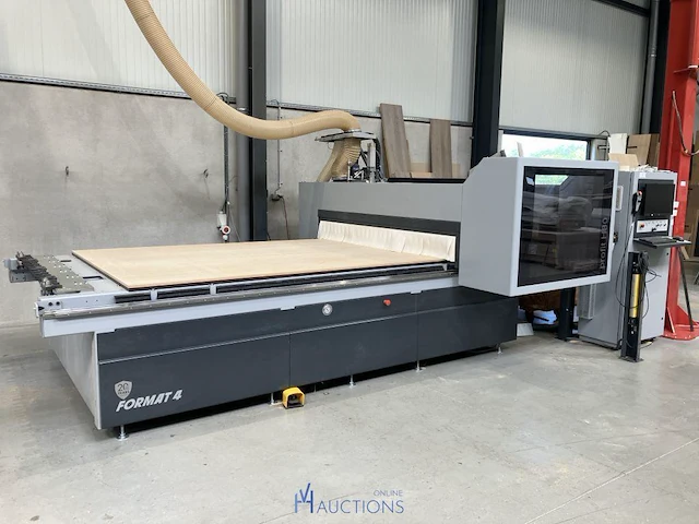 Nesting cnc bewerkingscentrum format 4 - afbeelding 1 van  7