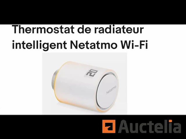Netatmo smart connected radiatorthermostaat - afbeelding 1 van  2