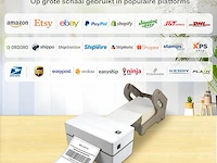 Netum desktop thermische labelmaker - afbeelding 2 van  3