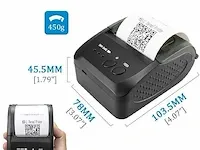 Netum draadloze bluetooth-bonprinter - afbeelding 2 van  2