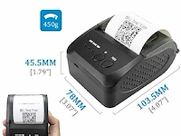 Netum draadloze bluetooth-bonprinter - afbeelding 4 van  4