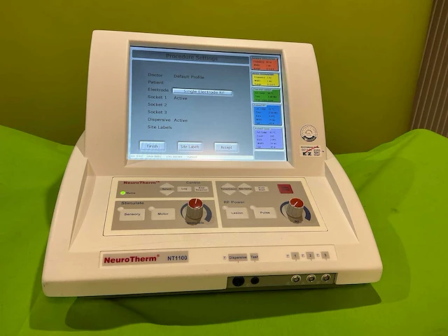 Neurotherm nt1100 thermolaesie apparaat - afbeelding 1 van  5