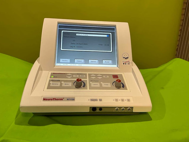 Neurotherm nt1100 thermolaesie apparaat - afbeelding 2 van  5