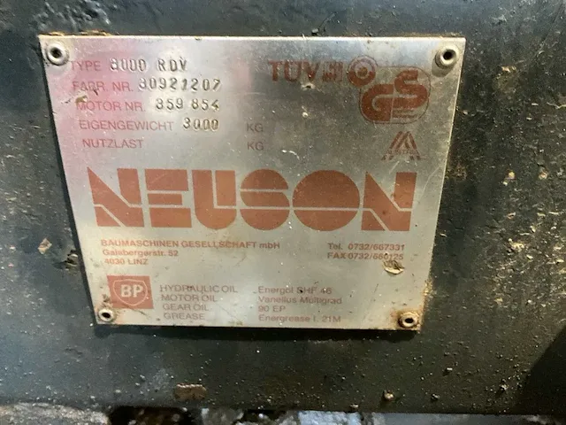 Neuson 3000rdv midigraafmachine - afbeelding 18 van  25