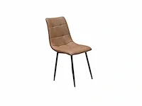 Nevada brown pu - dining chair (6x)