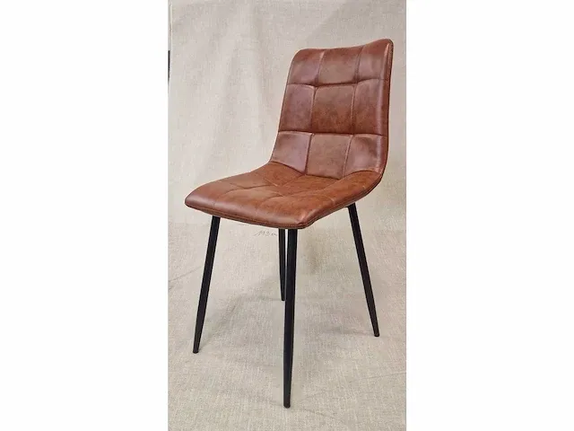 Nevada wine pu - dining chair (6x) - afbeelding 3 van  4