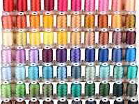 New brothread 80 spoelen janome kleuren - afbeelding 1 van  5