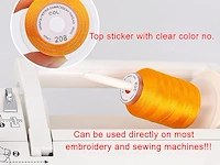 New brothread 80 spoelen janome kleuren - afbeelding 3 van  5
