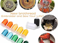 New brothread 80 spoelen janome kleuren - afbeelding 4 van  5