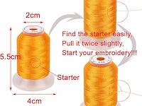 New brothread 80 spoelen janome kleuren - afbeelding 5 van  5